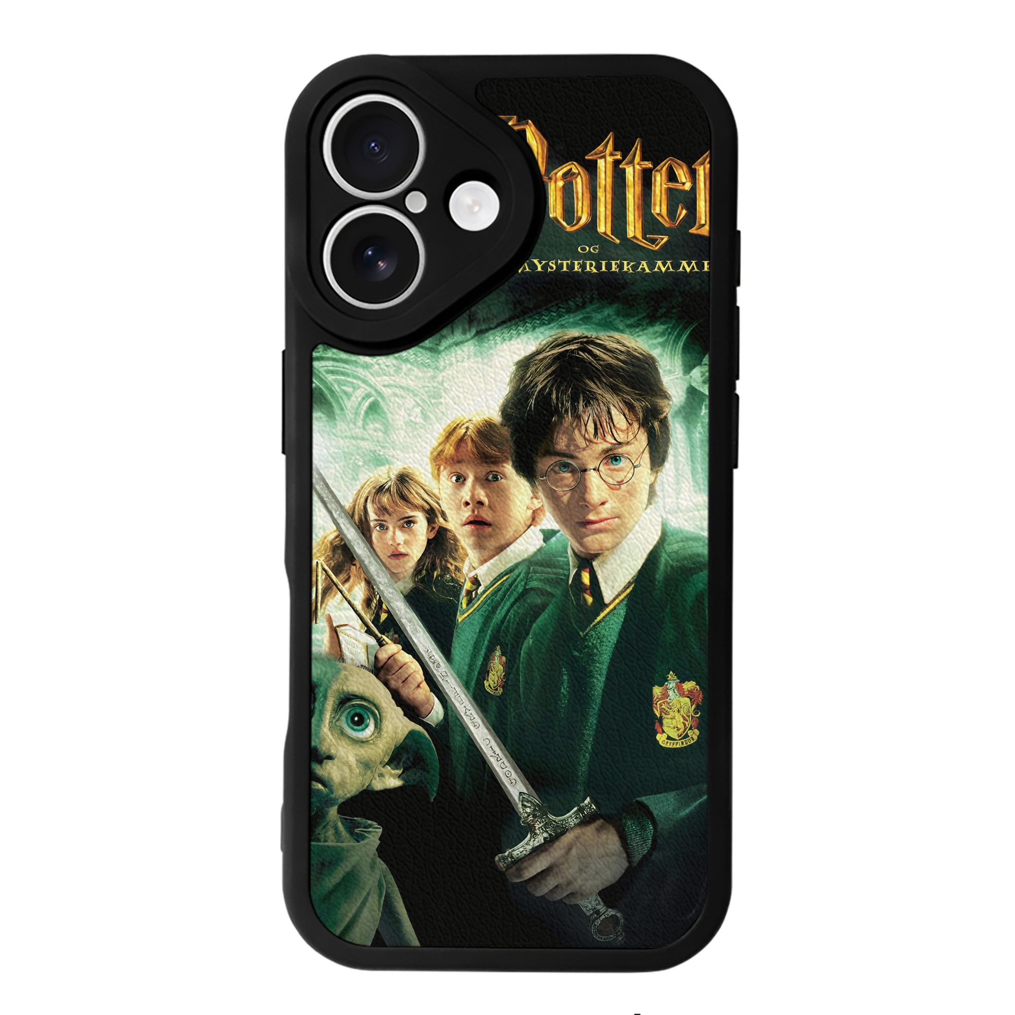 （画像用） Harry Potter ハリー・ポッターシリーズ 【iPhone 16シリーズ対応】シリコンスマホケース（レザー調） 材質：シリコン